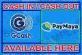 CASH IN CASH OUT TARPAULIN (PAMAYA GCASH). 