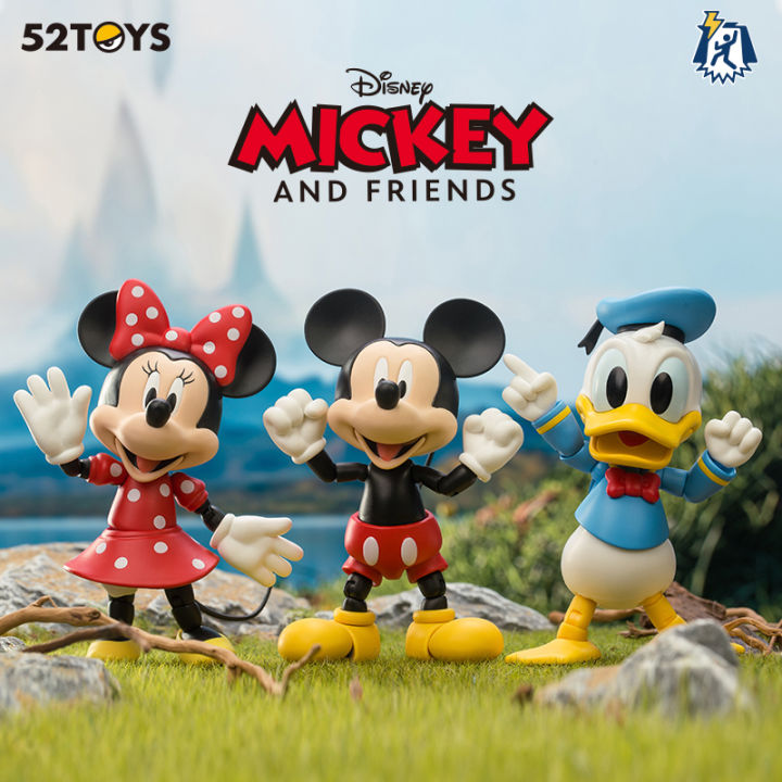 52TOYS Figlite Series Disney Mickey and Friends Series Minnie/Mickey ...