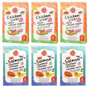 Picnic baby สูตรสำหรับเด็ก 6เดือนขึ้นไป คละรสชาติได้ x 6 กล่อง