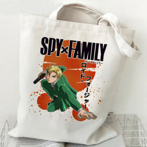 Spy x Family Shopper bag print canvas anime kawaii Anya forger tote bag handbags spyfamily women bag Harajuku shoulder bags