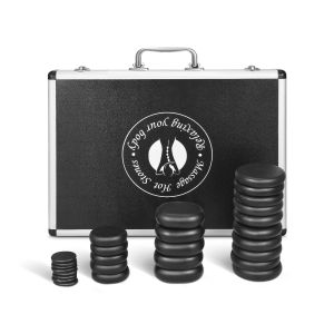 💎คลังสินค้าพร้อม + คุณภาพสูง💎ชุดนวดหินร้อน 110V ประกอบด้วยหิน Basalt 18 ชิ้นพร้อมเครื่องทำความร้อน สำหรับใช้ที่ซุปเปอร์มาร์เก็ตหรือที่บ้าน เพื่อผ่อนคลาย บำบัด และบรรเทาอาการปวด