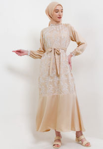 MFMW Arunika Dress Gamis Brukat Coksu1