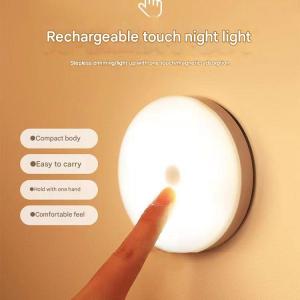 【SG Stock】 Touch Night Lights Night lamp Bright Night Lights USB Rechargeable LED Cabinet Light充电小夜灯
