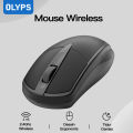 Mouse nirkabel mini/mouse laptop/klik senyap ultra-tipis 2.4GHz/1800-3200DPI dengan penerima USB. Tersedia untuk PC Laptop Windows Mac Linux ChromeOS. 
