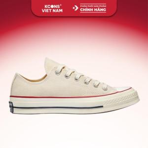 Giày Converse Chuck Taylor 1970s Parchment Low Top - 162062C Sneaker Đế Bằng Đế Bằng Shoes Cao Su