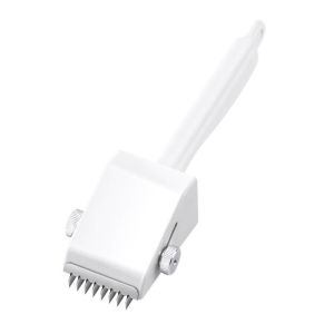LINSBAYWU Portable Squid Flower Cutter Stainless Steel Adjustable Depth Pig Skin Chicken Cutter Multifunction White Cuttlefish Cutter For Seafood Squid