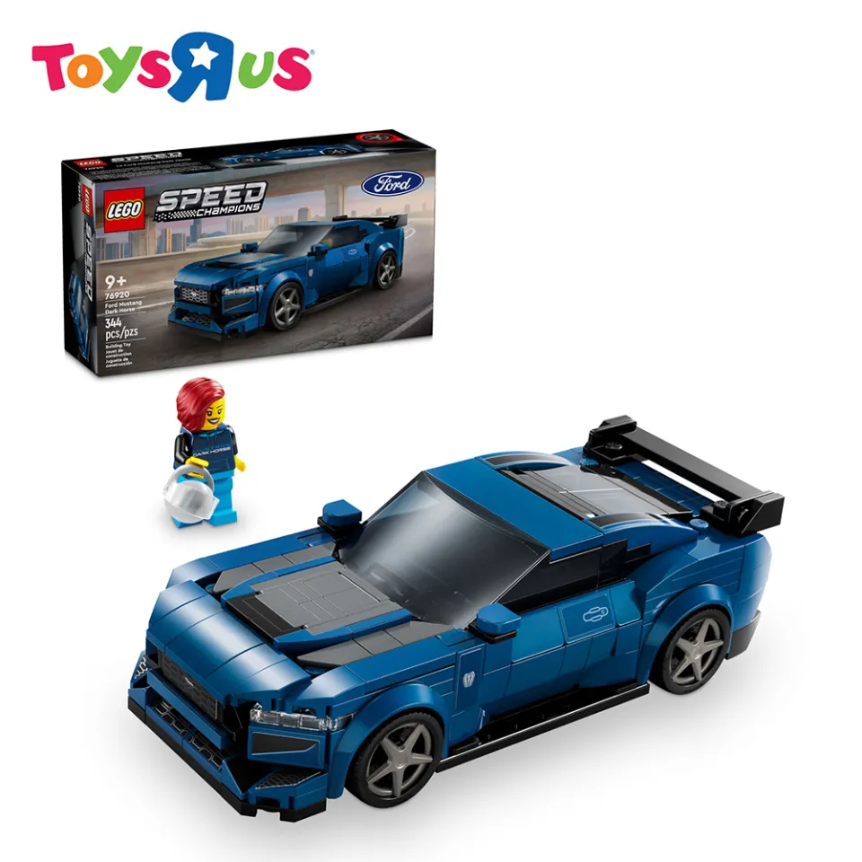 LEGO® Speed Champions 76920 Ford Mustang Dark Horse Sports Car,Ages 9+  ,Building Blocks, 2024 (344pcs)