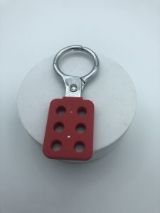 Safety Lockout Hasp Red 38mm Heavy Duty Lockout Kit/6 Hole Keyed Different Heavy Duty Lockout Kit