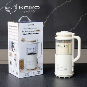 Máy làm sữa hạt Kaiyo xay sánh mịn lưỡi dao và đáy phủ Titan chống dính cặn đáy 1 lít