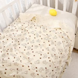 SKISOPGO Soft Baby Blanket Newborn Muslin Swaddle Newborn Cotton Baby Blanket Appease Selimut Tidur Anak