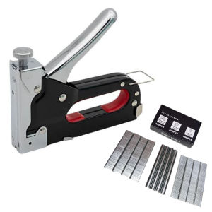 ALAT STAPLE STEPLE STAPLES STEPLES SETEPLES STAPLER CEKREKAN JEPRETAN PENGOKOT HECTER HEKTER NAILER PAKU TEMBAK GUN TACKER GUNTACKER KURSI JOK BANGKU SOFA KERTAS KAYU KULIT MOTOR KARPET KARDUS 3 IN 1 3IN1 3WAY MODEL KOTAK U T KUAT HEAVY DUTY MULTIFUNGSI