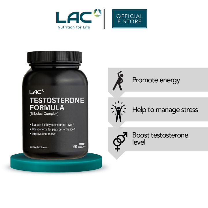 [LAC MEN'S] Testosterone Formula - Tribulus Complex (90 capsules)
