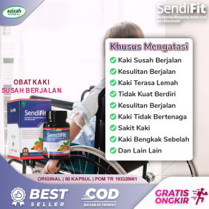 Obat Kaki Lemas Tidak Bisa Berjalan Kesulitan Jalan Lumpuh Lemah Rematik Asam Urat Kebas Kesemutan Kaki Sulit Di Gerakan Kelumpuhan SendiFit Herbal Alami