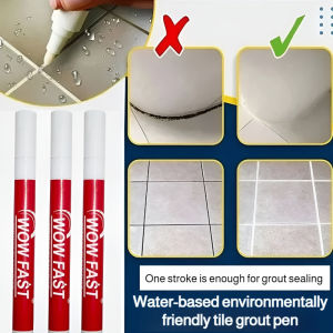 Grout Pen Tile Grout Pen Waterproof Quick Drying Easy Use Ceramic Tile Maintenance Tool