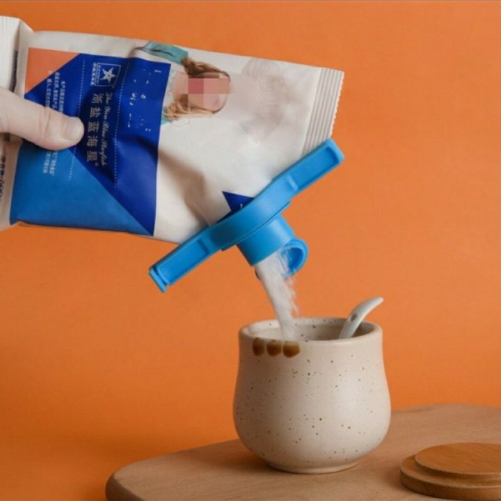 Poluca Penjepit Clip Makanan Snack Bumbu Seal Pour Food Snack Clamp