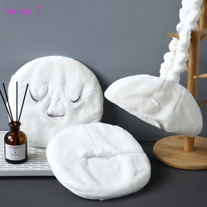Korean Facial Towel Mask Hydrating Whitening Moisturizing and Brightening Skin Tone Ice Cold and Hot Compress Face Towel Coral Velvet Mask