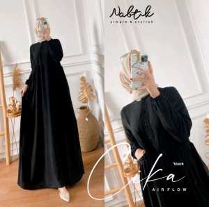 GAMIS CIKA  NABTIK/GAMIS CIKA AIRFLO/GAMIS MODEL TERBARU/GAMIS LEBARAN/GAMIS CRINGKLE URAGIRI/GAMIS MODERN/GAMIS MODEL TERBARU