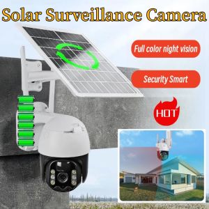 Wireless Solar Surveillance Camera Outdoor HD night vision camera Home Security Smart IP Camera