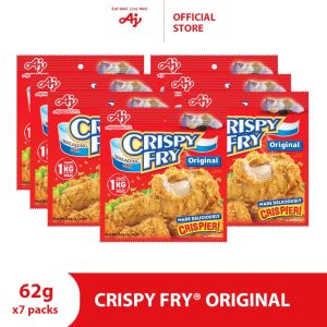 CRISPY FRY ORIG 62g pack of 7 Breading Mix for Chicken