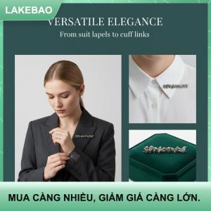 【LAKEBAO】 Chim Trâm Động Vật Pin Cổ Điển Đồ Trang Sức Cổ Điển Thời Trang Phụ Kiện Cho Áo Sơ Mi Cổ Áo Trang Trí