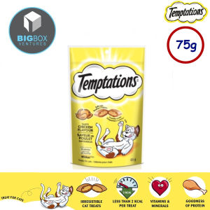 TEMPTATIONS Cat Treats - 75g cat food makanan kucing