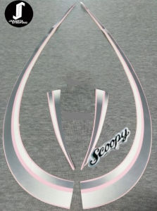 STIKER STRIPING STANDART SCOOPY STYLISH 2012/STIKER LIST MOTOR HONDA