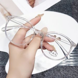 WDS Kacamata Anti Blue Light Anti Radiasi Blue Ray Gaya Korea 2022 Bentuk Bulat Oval  6814 kacamata fashion kacamata aksesoris
