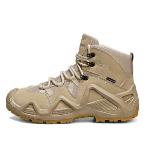รองเท้าเดินป่า ปกป้องเท้าของคุณ แสงสว่าง รองเท้ากลางแจ้ง ความต้านทานความเย็น กันน้ำ ระบายอากาศได้