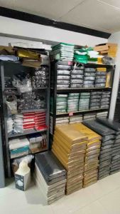 RED GARBAGE BAG (small) FOR HAZARDOUS WASTE (100 pieces) PE PLASTIC.001 thickness (hospital grade)