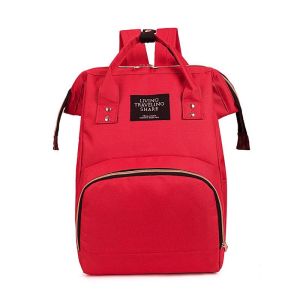 TAS BAYI 6006 - Tas Perlengkapan Bayi LTS POLOS Diaper Bag Tas Popok Travelling Ransel Backpack Anello - H1