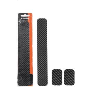 🔥🔥🔥fenglin 1 Set Chain Care Guard Cover Bicycle Chain Protector Black Cycling Frame Chain Stay Posted Protector Bike Accessories