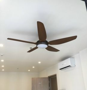 ( Bảo hành 5 năm ) Quạt Trần Có Đèn LED Lõi Đồng Full 6 Cấp Độ Gió [ Hàng Loại I ] 3 Chế Độ Đèn LED