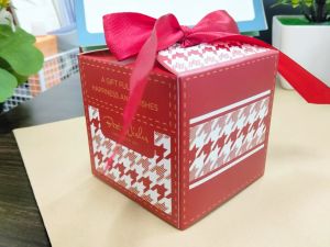 HUI กล่องกระดาษ กล่องใส่ของสินค้า กล่องของขวัญ ของชำร่วย มีหลายสี ให้เลือก