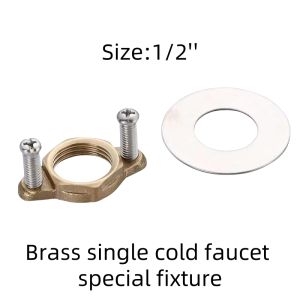 C Type Kitchen Faucet Anti-loosing Nut Cap Fastening Circlip Washer Tool Set Home Wash Basin Tap Fix