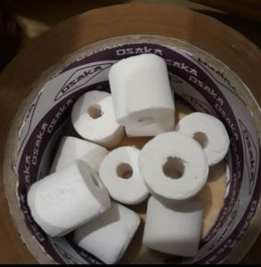 CAE -  Bio Ring Bioring Ceramics Dijual Per 10pcs Media Filter Aquarium Kolam