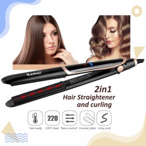 Catokan Rambut Lurus Tahan Lama Asli Terbaru catokan rambut kemei original ori 2in1 Catokan rambut salon smoothing Catokan rambut 2 in 1 catokan rambut kemei km 2219 Catokan rambut sisir viral tiktok Catokan rambut pria Catokan rambut curly