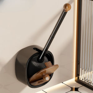 Ancient Style Wall-mounted Toilet Brush Household Dead Corner Toilet Toilet Special Long Handle Cleaning Brush Set