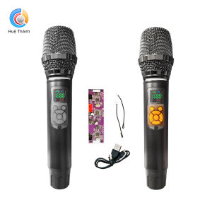 HT-09B Micro không dây Thu sóng tốt Chống hú Độ nhạy cao sử dụng cho các loại loa kéo và Amply