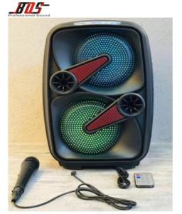 CH-6605 portable Karaoke speaker bluetooth With Wired Mic