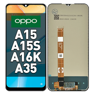 LCD OPPO A15 A15S A16K A35 Original COD Fullset Touchscreen Asli Ori For Glass Touch Screen Digitizer