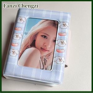Fanzi Cute 3-inch Single Card Bag Star Chasing Card Book Love Bean Small Card Insert Style Polaroid Photo Album Storage Book