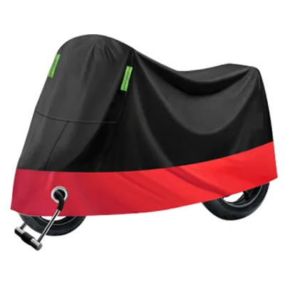 INXX 4 Layers Motorcycle Cover Waterproof Motor Cover Honda Click 125i Black Silver full body cover pang taklob sa motor full cover
