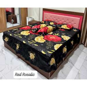 SPREI RUMBAI MOTIF BUNGA UK 180X200 BED NO.1 /SPREI RUMBAI  MOTIF BUNGA CANTIK