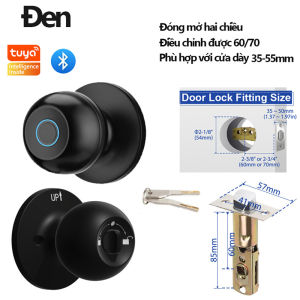Khóa Vân Tay K10 Thông Minh Vân Tay Điện Tử phù hợp Cửa GỗComposite Nhôm KínhXingfaCửa Sắt APP TUYA