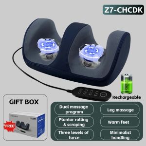 SK-Z7 Foot Massager Leg Massager Hot Compress Calf Pain Relief Massager Feet Kneading Musle Relax Foot Massage Machine Gift Idea