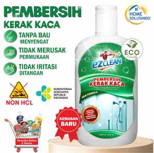 EZClean Shower Glass Cleaner Pembersih Kerak Kaca Shower Kamar Mandi Cermin Akuarium Kaca Sekat