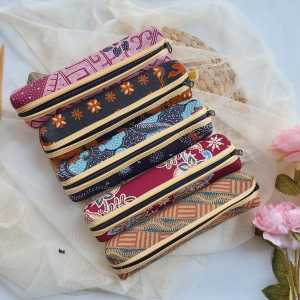 Souvenir Kotak Dompet Pensil Motif Rendoom Untuk Harga Per 20 pcs