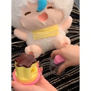 Đồ Chơi Cho Ăn Bánh Pudding Dâu Tây Vui Nhộn Đồ Chơi Bánh Pudding Đồ Chơi Nhập Vai-ESTLA