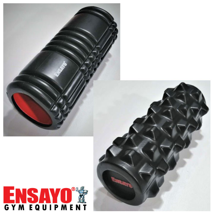 ENSAYO FOAM ROLL 32cm Flat/Spike Massage Roller Yoga Block Pilates