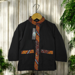 SET baju adat tradisional motif batik coklat Real pict wal-aziz seragam sekolah pesta kebudayaan